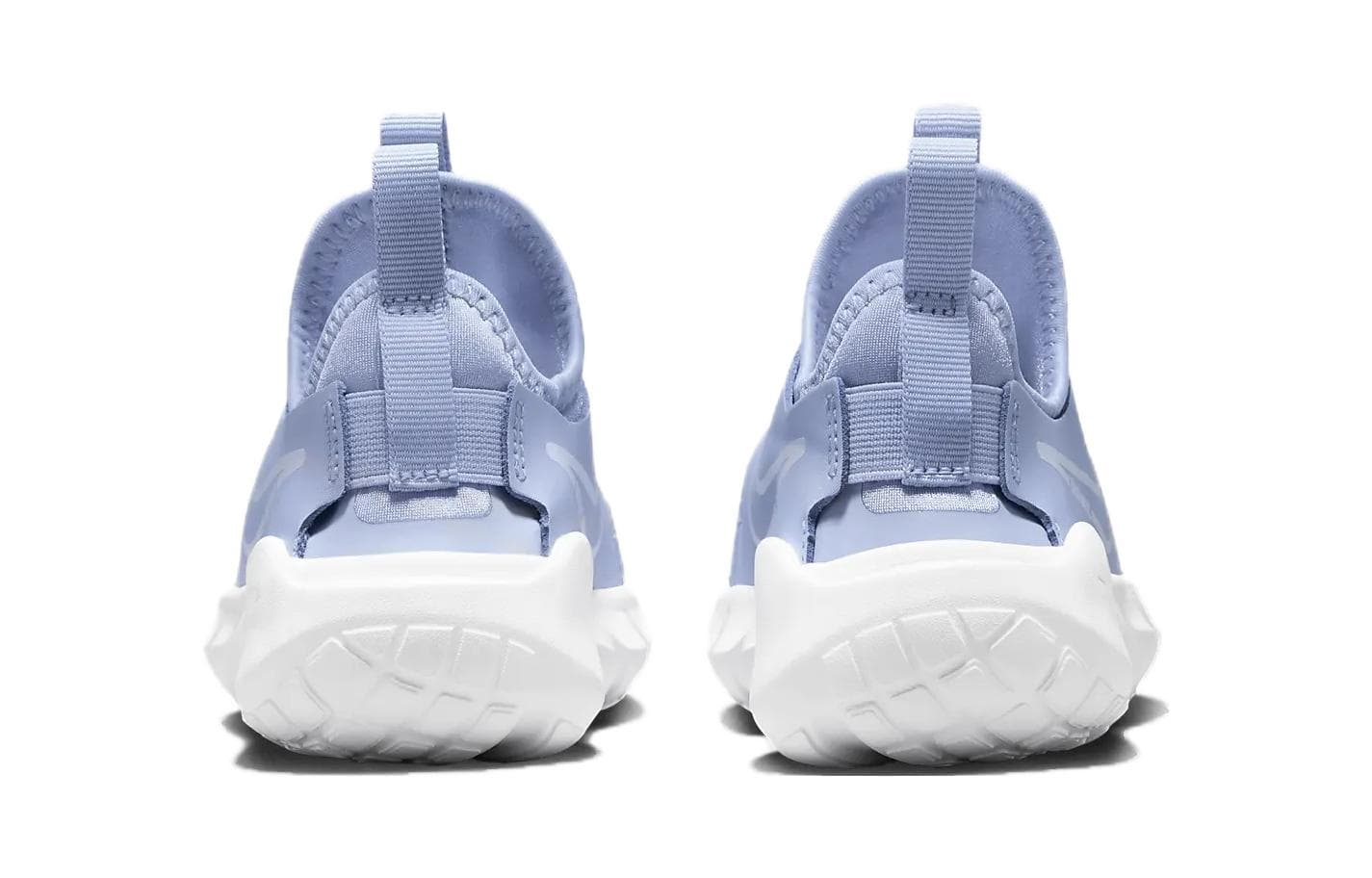 Кроссовки Nike Flex Runner 2 Противоскользящие Устойчивые к истиранию Дышащие Низкие Кроссовки для Бега Детские Синие - изображение 5