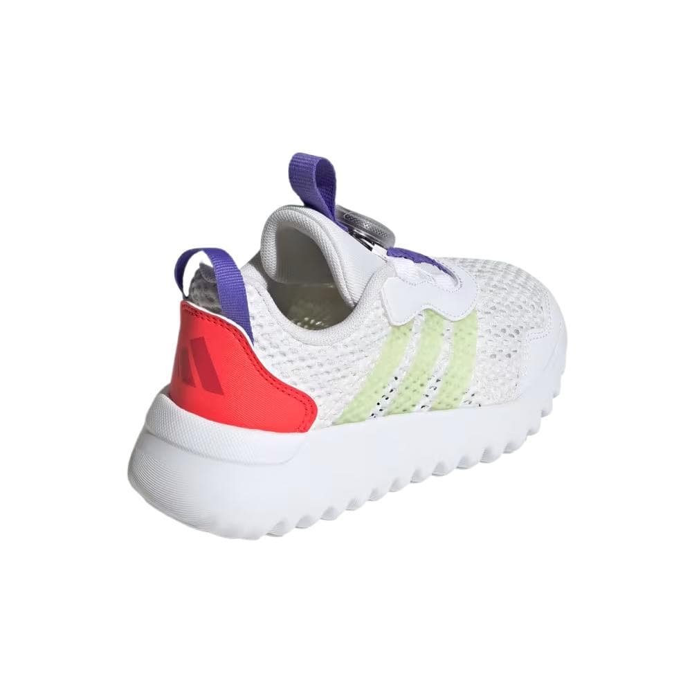Кроссовки Adidas ACTIVEFLEX BOA 4,0 Устойчивые к истиранию детские беговые кроссовки Облачный белый Детский - изображение 4