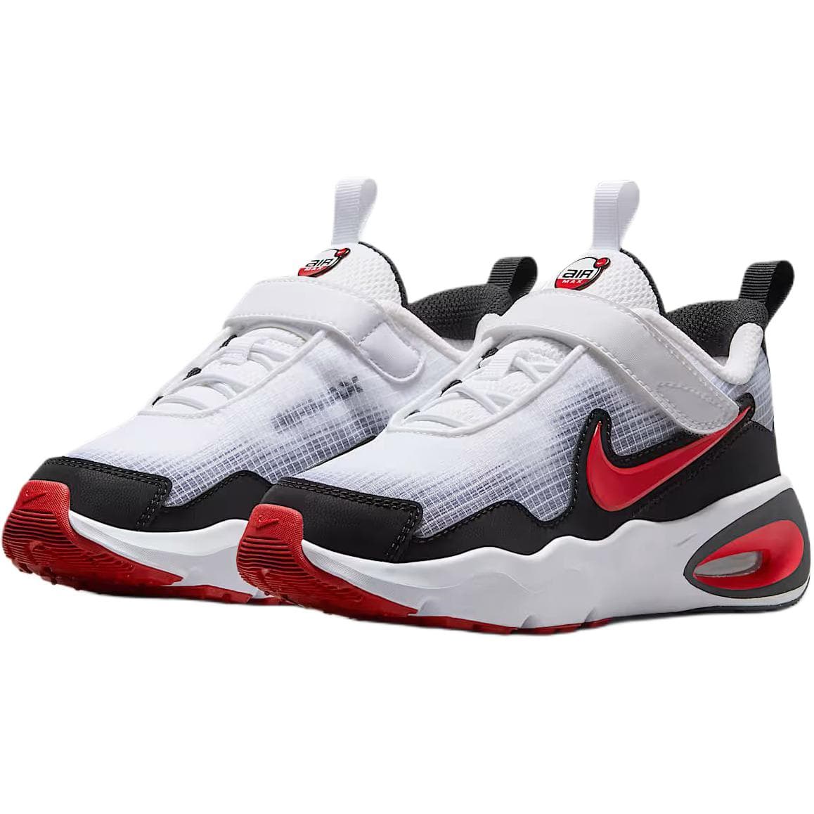 Кроссовки Nike Low Топ Kids Lifestyle Shoes Белый черный красный Детский - изображение 3