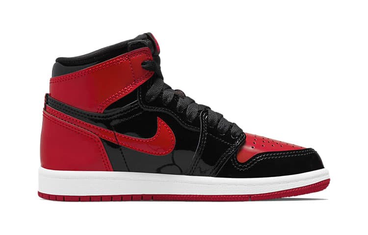 Кроссовки для баскетбола Jordan Air Jordan 1 Retro High OG Patent Bred - изображение 2