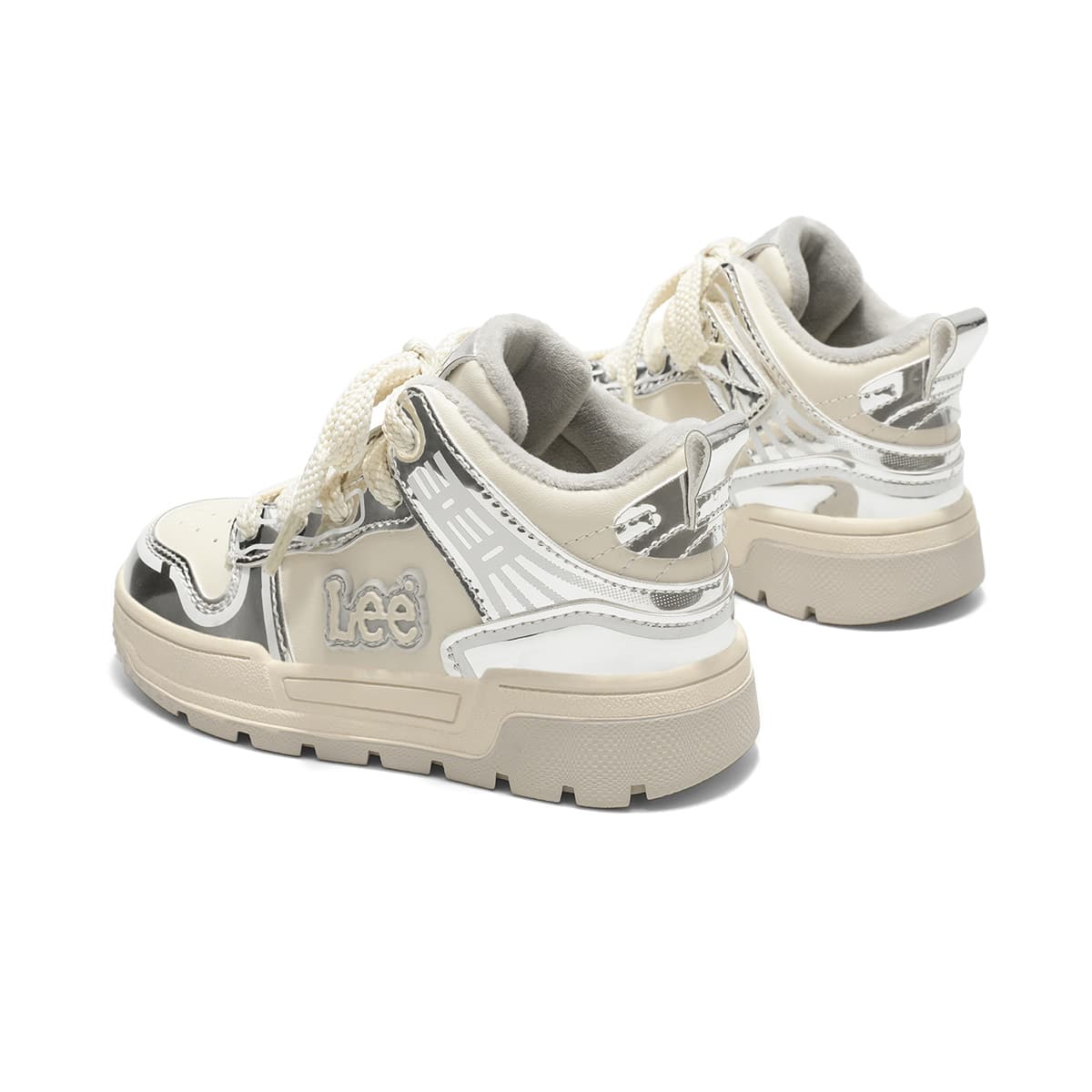 Кроссовки lee Trendy Versatile С флисовой подкладкой Детский Скейтбординг Обувь Детский - изображение 4
