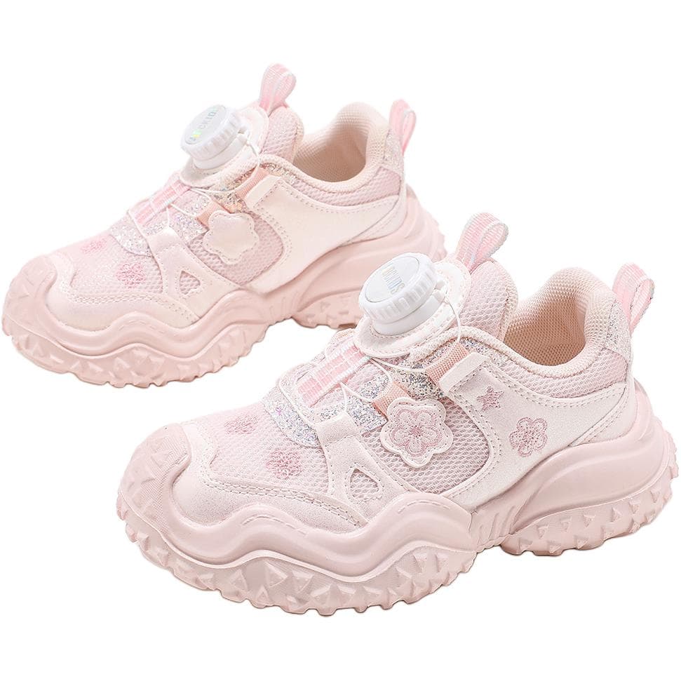 Кроссовки ABC KIDS Синтетическая кожа текстиль Лоу-топы Kids Lifestyle Shoes Розовый Детский - изображение 2