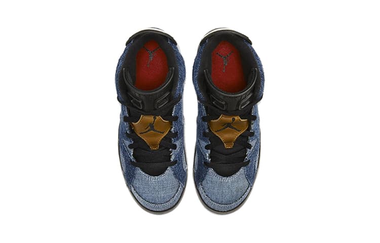 Кроссовки для баскетбола Jordan Air Jordan 6 Washed Denim - изображение 4