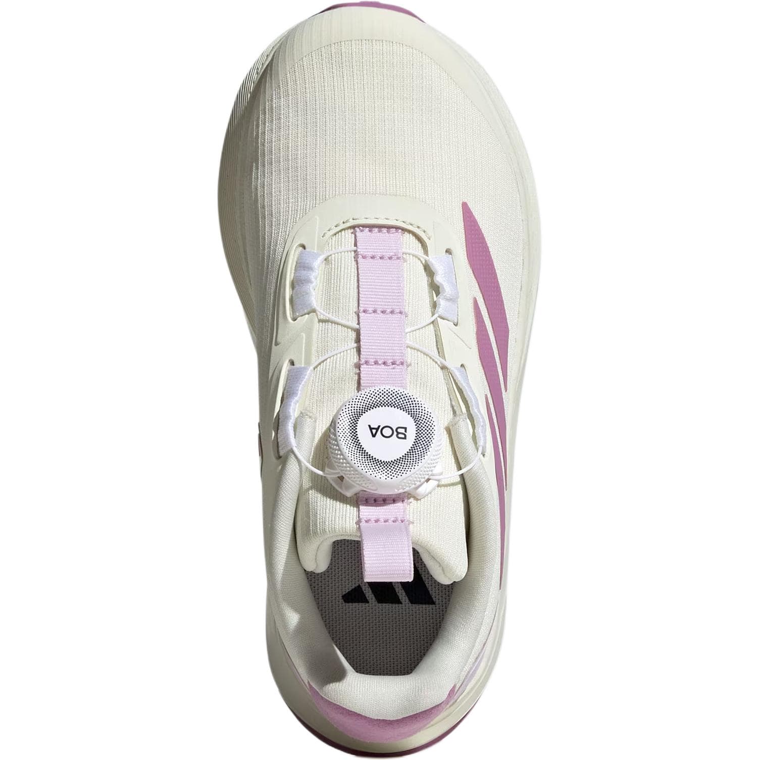 Кроссовки Adidas Duramo Sl Low Кеды Детские Лайфстайл Белый Фиолетовый - изображение 5