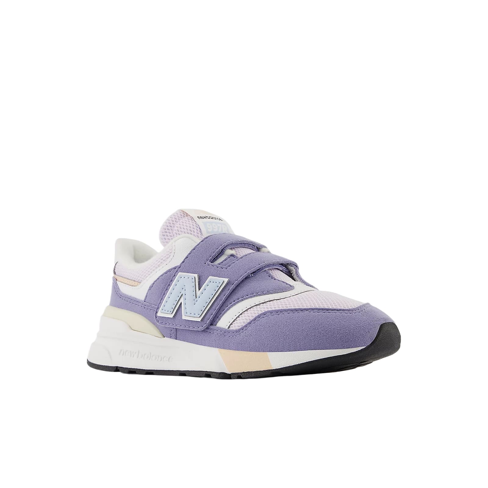 Кроссовки New Balance NB 997R Детская беговая обувь Переливающийся фиолетовый Освежающий вариант Chrome Синий - изображение 4