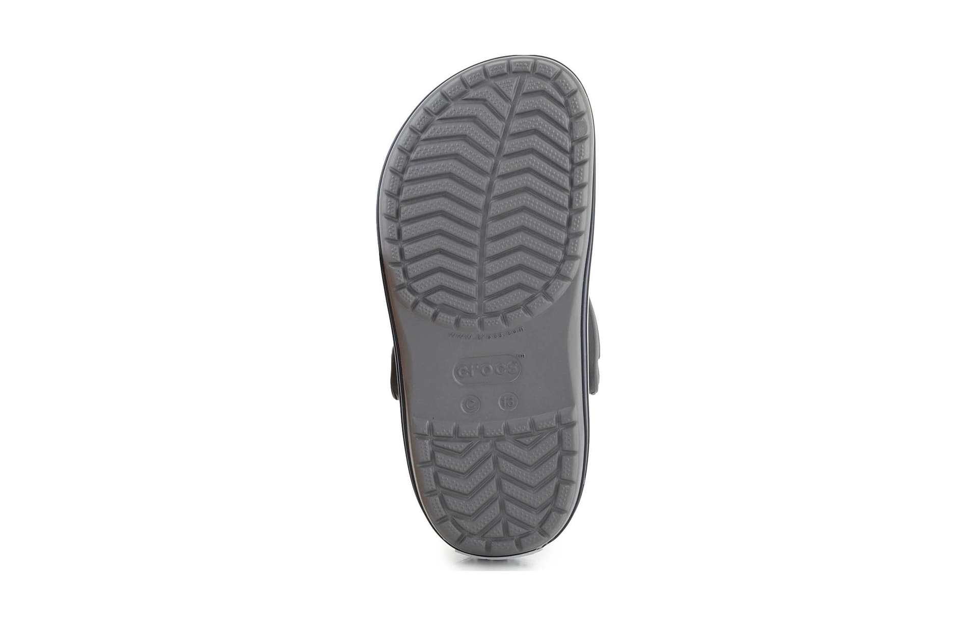 Сандалии Crocs Crocband Противоскользящие Амортизирующие Устойчивые к истиранию Детские Сандалии Темно-серый Детский - изображение 5