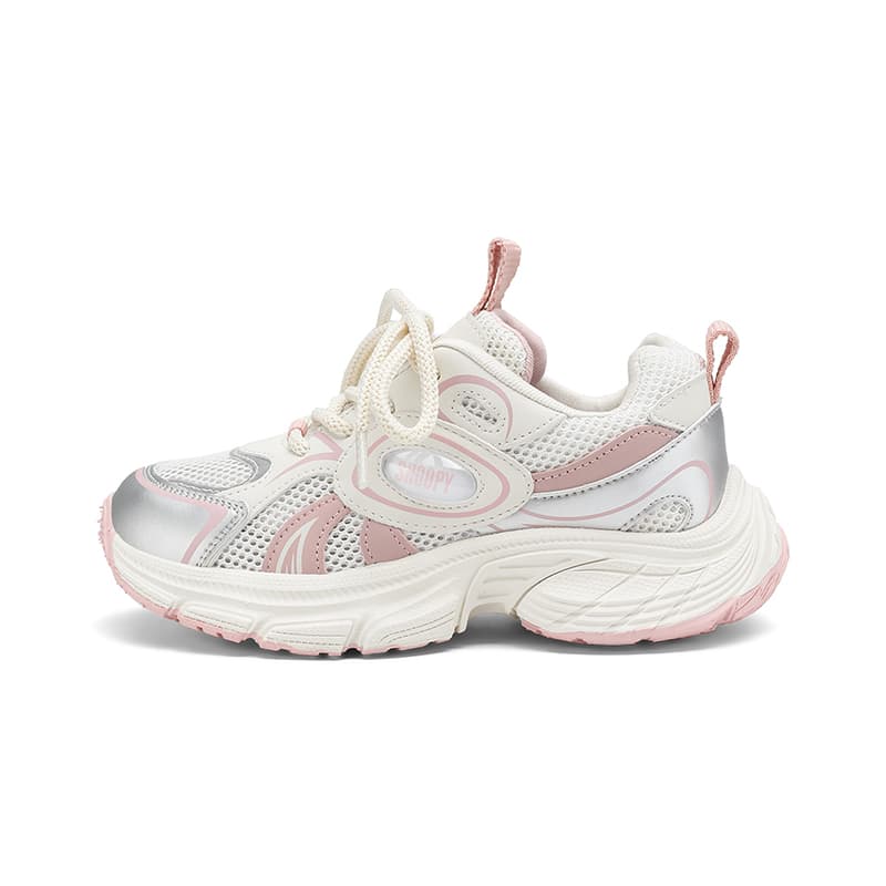 Кроссовки SNOOPY Детская повседневная обувь Low Top Розовый Kids - изображение 1
