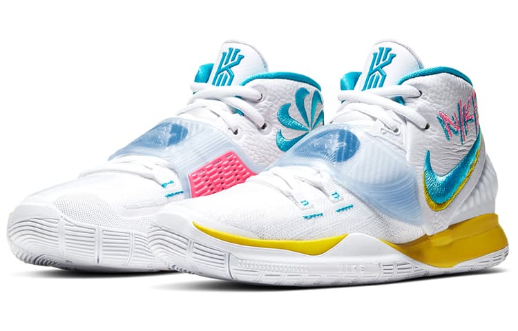 Кроссовки для баскетбола Nike Kyrie 6 Neon Graffiti - изображение 5