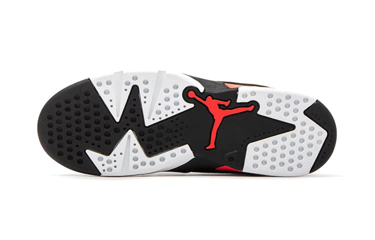 Кроссовки для баскетбола Jordan Air Jordan 6 Retro Black Infrared 2019 - изображение 8