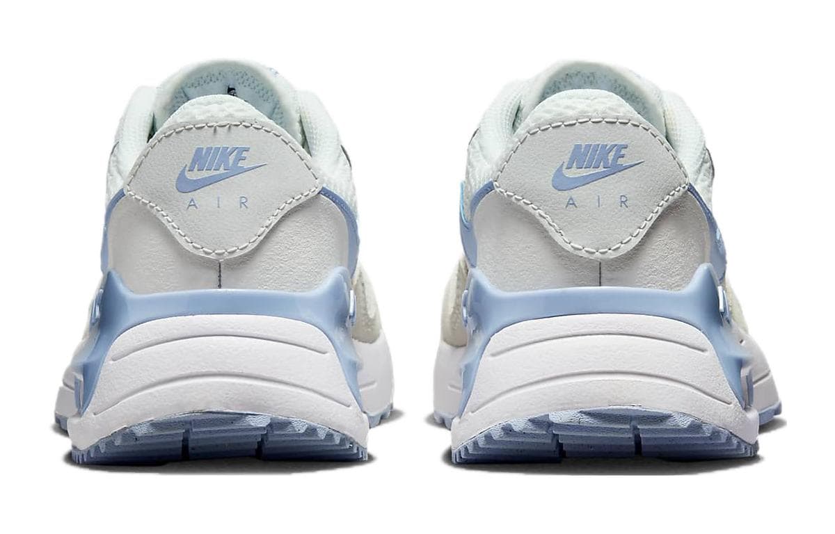Кроссовки Nike Air MAX SYSTM Ткань Дышащий Низкий Верх Повседневная Обувь Белый Синий Унисекс - изображение 5