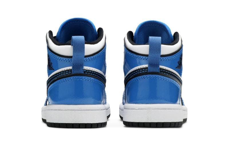 Кроссовки для баскетбола Jordan Air Jordan 1 Mid "Signal Blue" - изображение 5