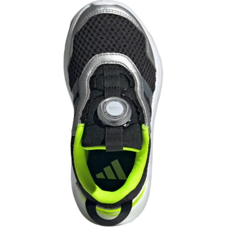 Кроссовки Adidas ACTIVEFLEX BOA 4,0 Противоскользящие Устойчивые к истиранию Низкие Кеды Детские Лайфстайл Черные Белые - изображение 4