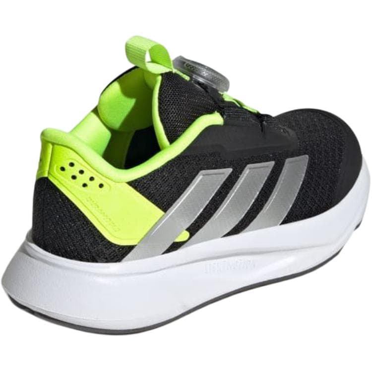 Кроссовки Adidas DURAMO SL 2,0 Противоскользящие Устойчивые к истиранию Низкие Кроссовки для бега Детские Черные Желтые Детские - изображение 4