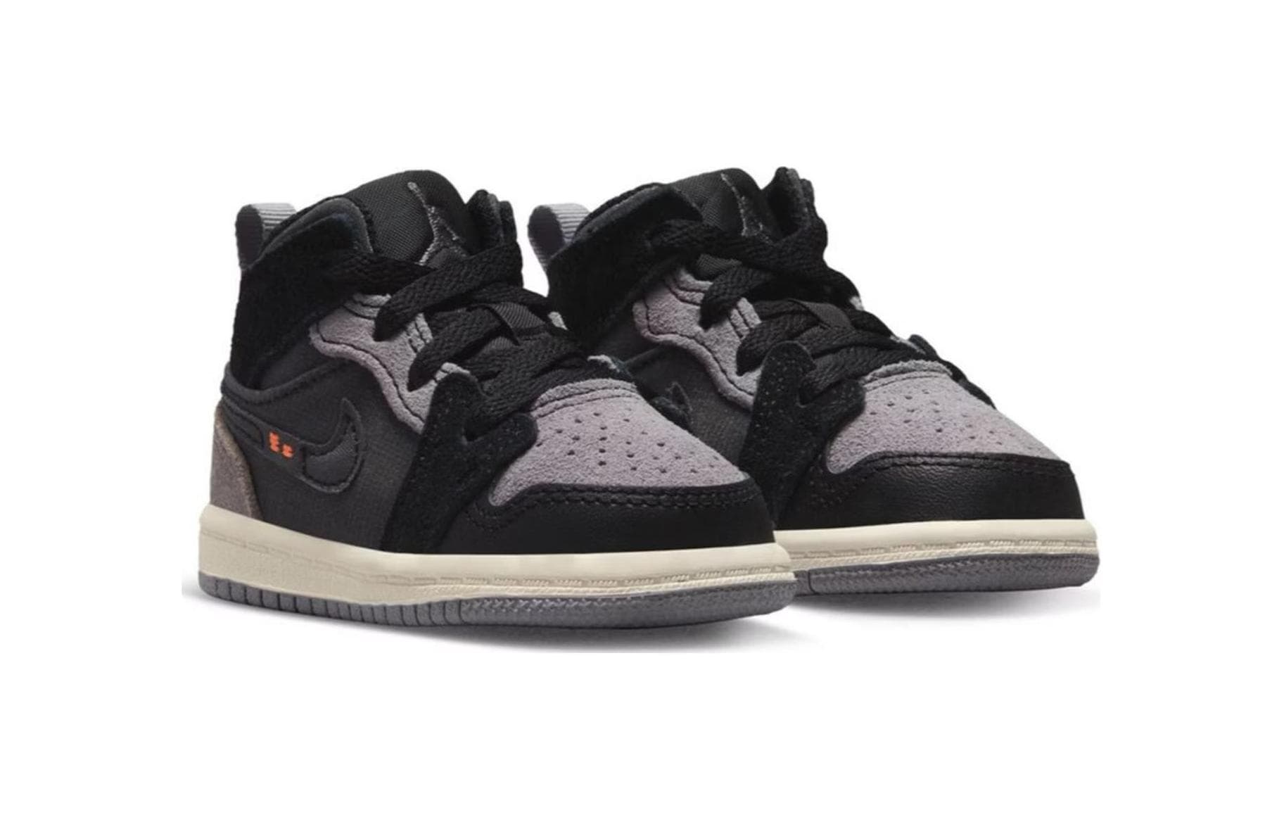Jordan Air Jordan 1 Mid SE "Craft Inside Out Black" TD - изображение 4