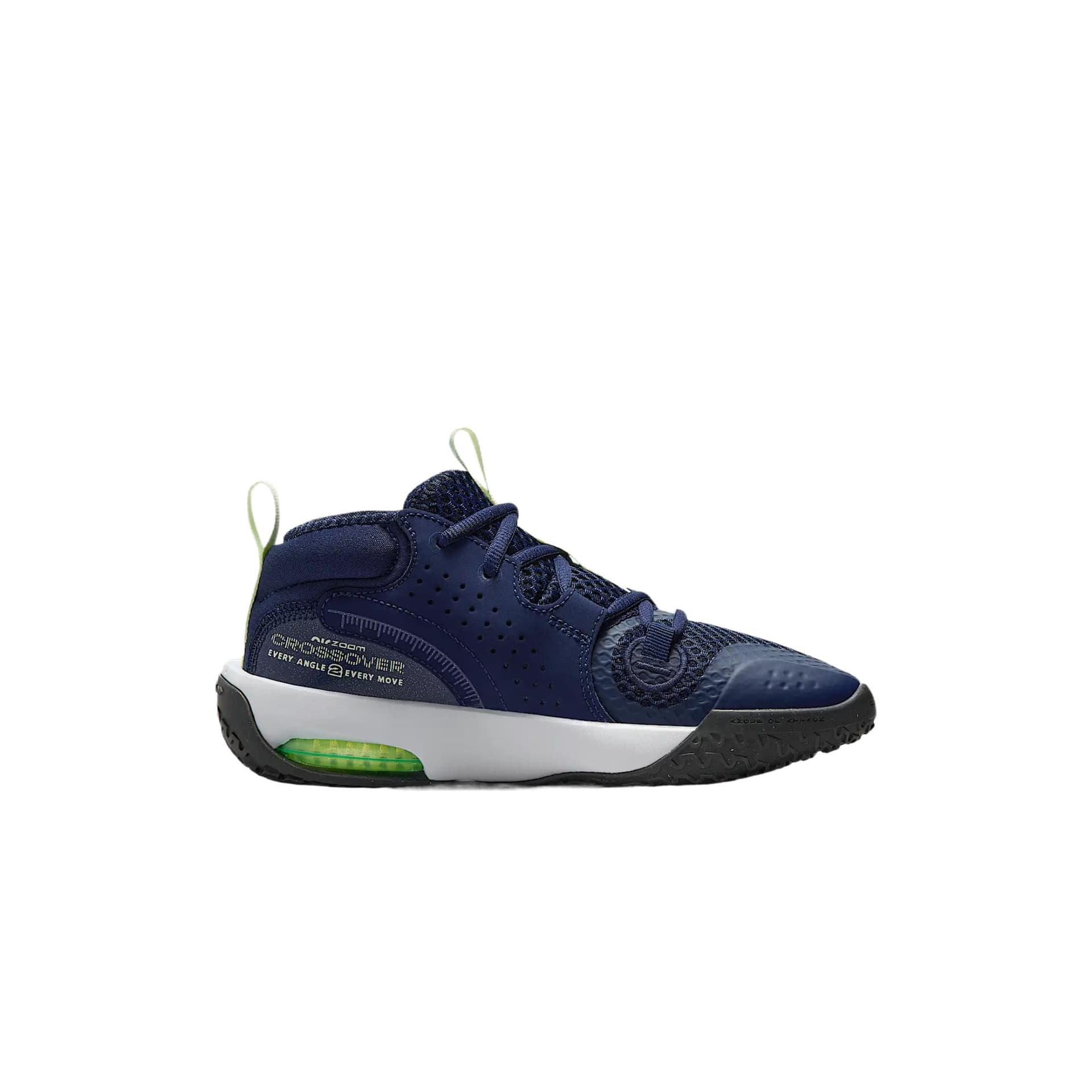 Кроссовки для баскетбола Nike Air Zoom CROSSOVER 2 SE MID Топ Детские Баскетбольные Кроссовки Темно-Синий Малыш - изображение 2
