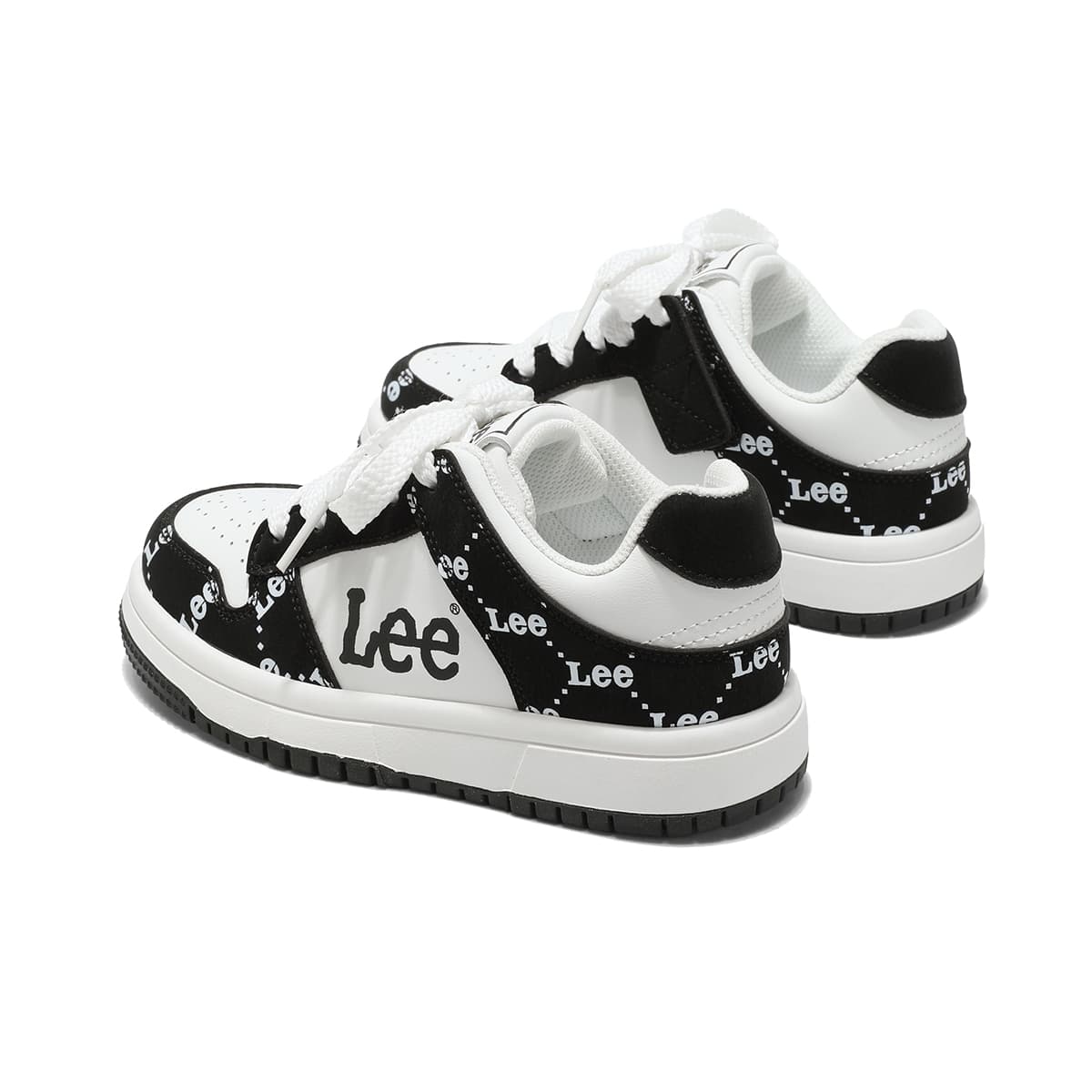 Кроссовки LEE KIDS Скейтбординг Обувь Бежевый Белый Черный Детский - изображение 3