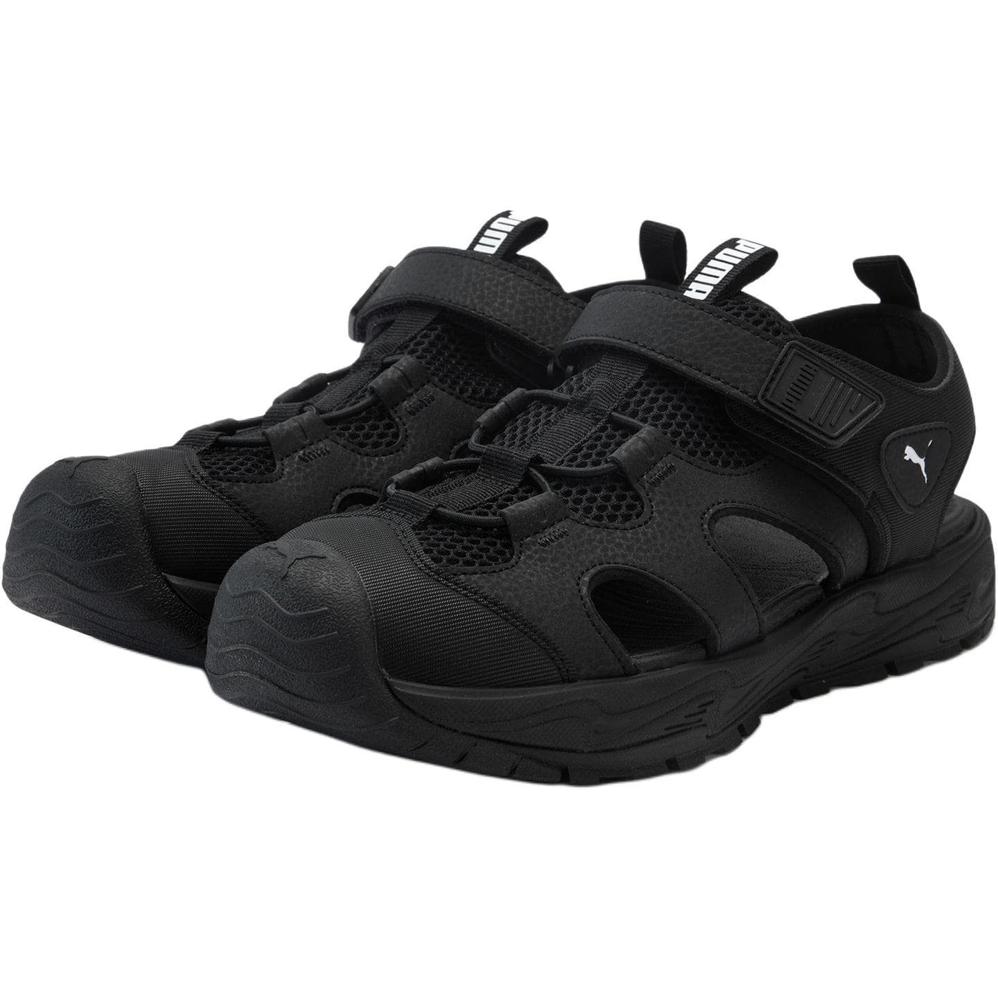 Сандалии PUMA FUN RACER TERRA Низкие Сандалии для Детей Черные Подростковые - изображение 2