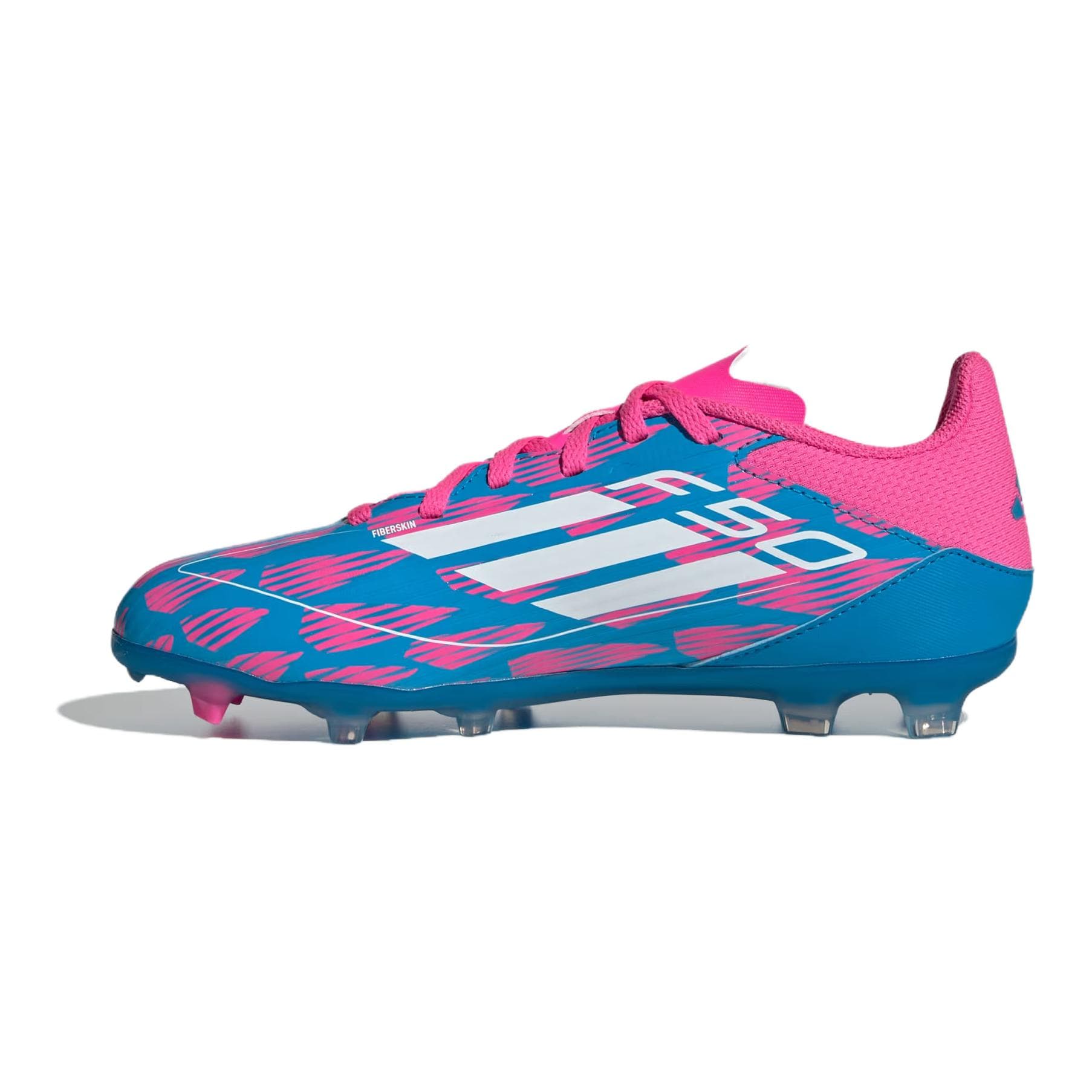 Бутсы Adidas F50 League Low Детская футбольная обувь синий цвет для малышей - изображение 2