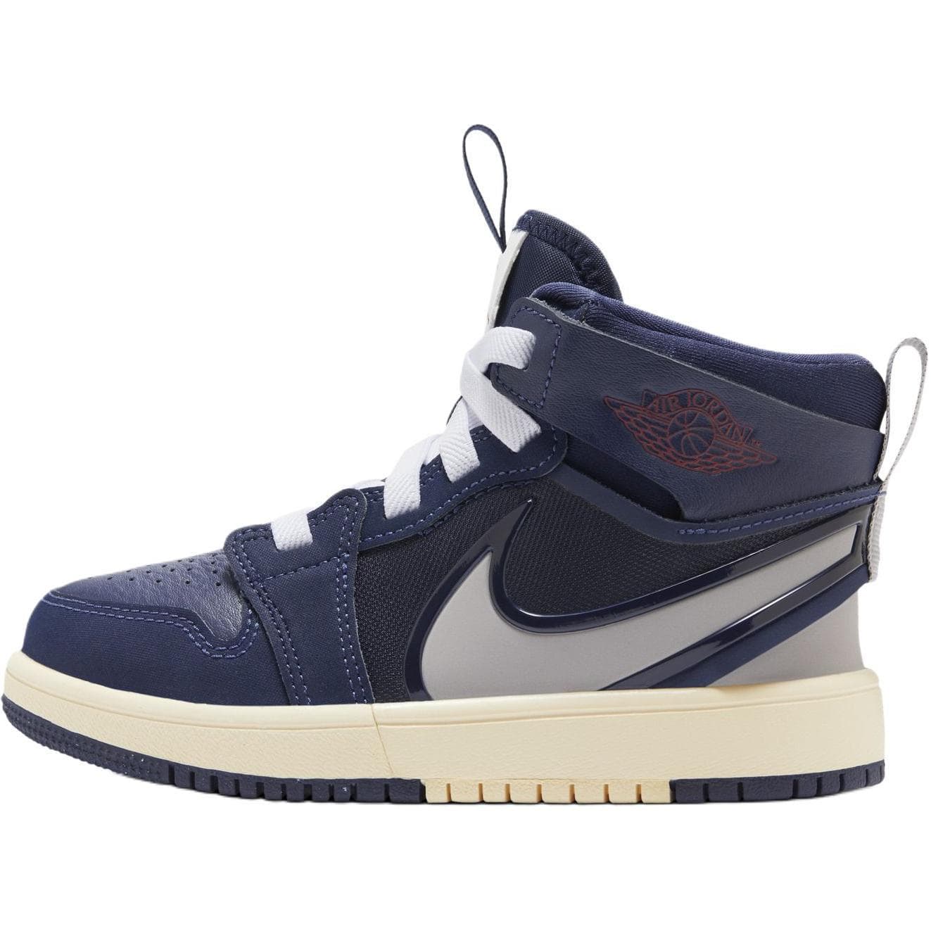 Кроссовки для баскетбола Jordan 1 Противоскользящие Устойчивые к Износу MID Верх Детские Баскетбольные Кроссовки - изображение 1