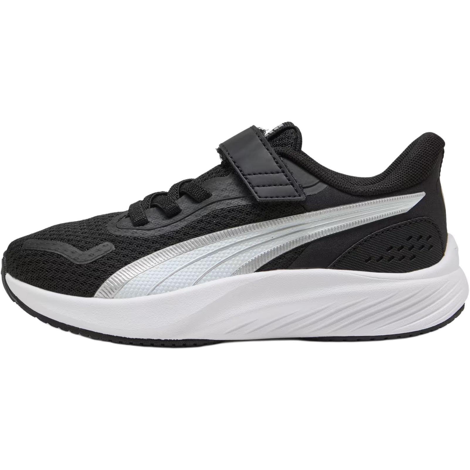 Кроссовки PUMA Pounce Lite Устойчивая к истиранию Низкая Повседневная Обувь Черная Детская - изображение 1