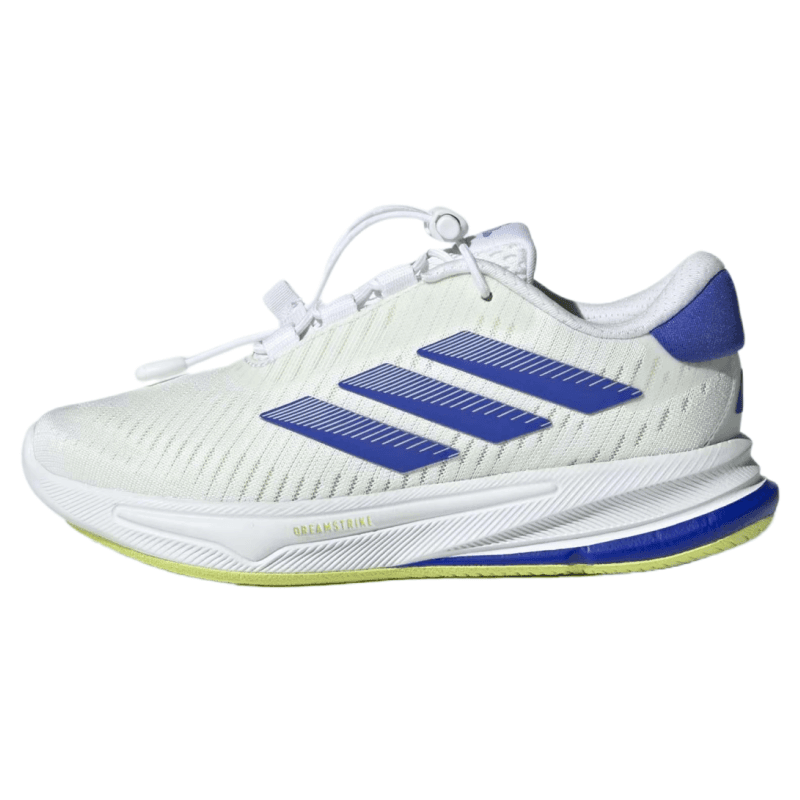 Кроссовки Adidas Supernova Противоскользящие и Дышащие Низкие Кроссовки для Беговых Занятий для Детей Белые и Синие - изображение 1