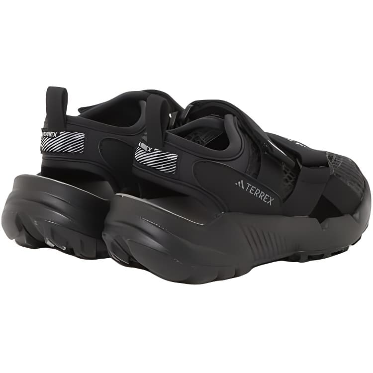 Сандалии Adidas TERREX Hydroterra противоскользящие абразионно-устойчивые низкие сандалии для детей черного цвета - изображение 3