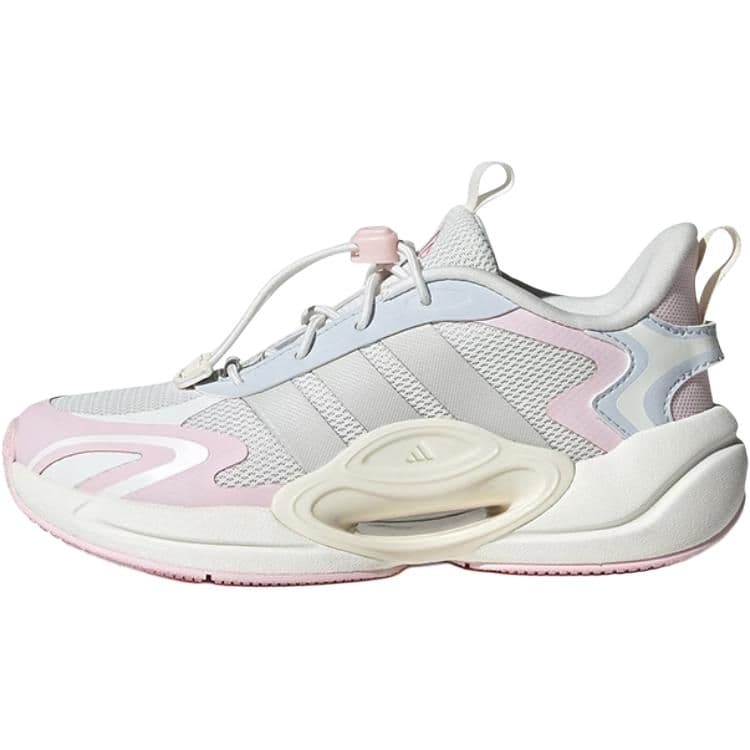 Кроссовки Adidas Galaxy Slip-Resistant Abrasion-Resistant Низкие Детские Беговые Кроссовки Серый Детский - изображение 1