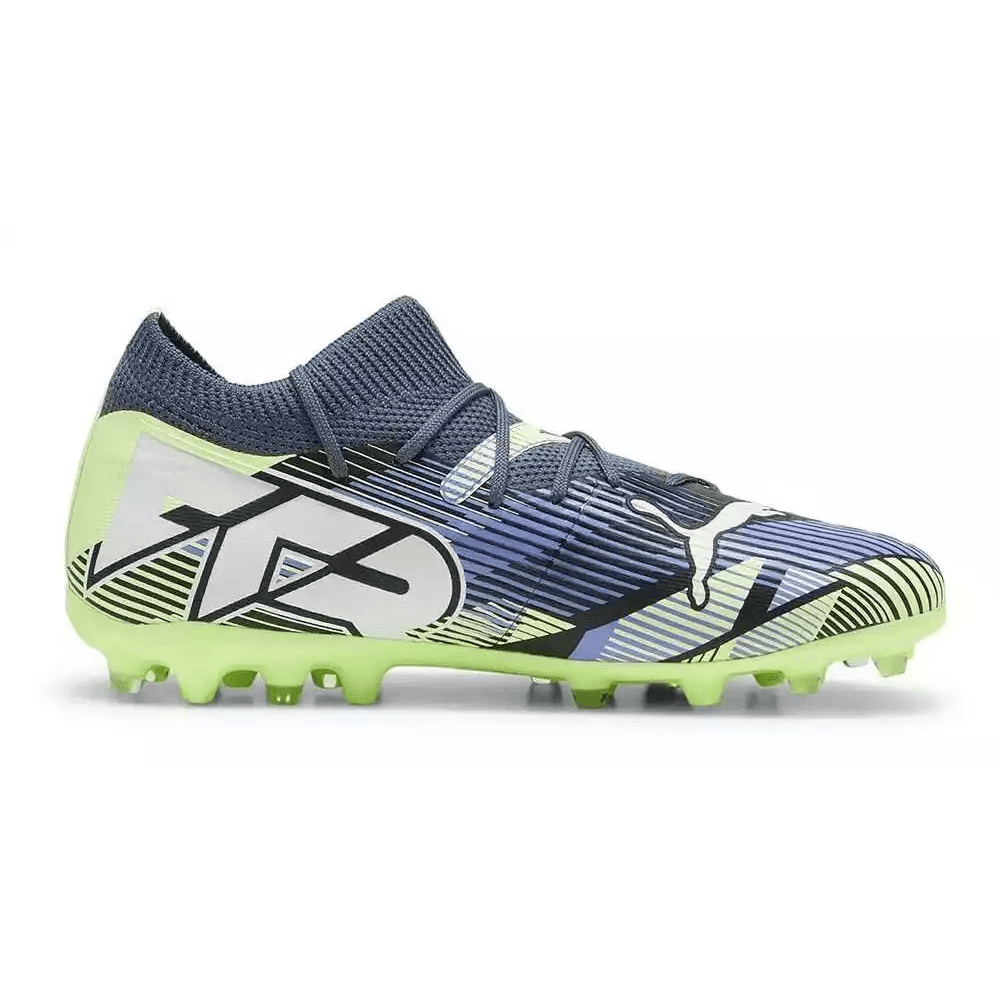 Бутсы PUMA FUTURE 7 Low Топ Детские футбольные бутсы Темно-синий Детский - изображение 2