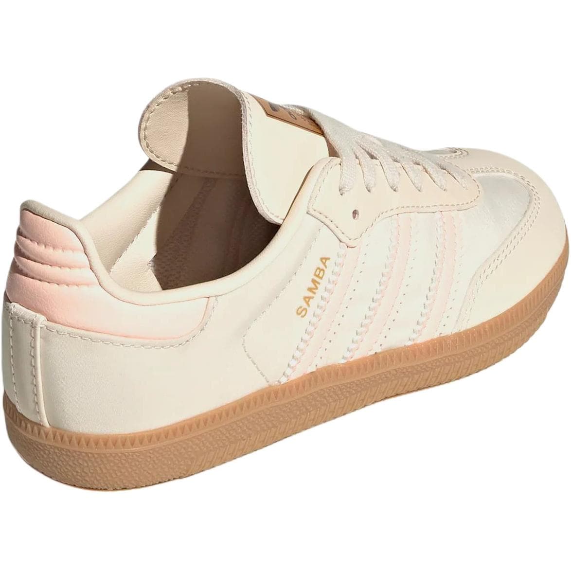 Кроссовки Adidas Originals Кожа Противоскользящий Устойчивый к истиранию Низкий Верх Детские Скейтбординги Бежевый Детский - изображение 4