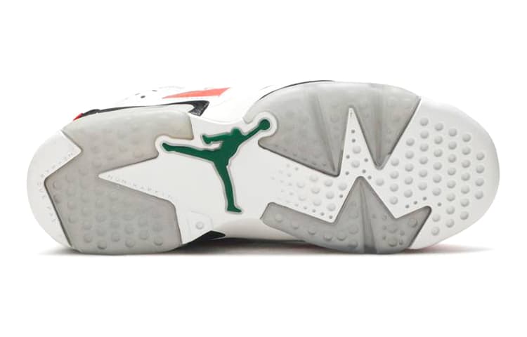 Кроссовки для баскетбола Jordan Air Jordan 6 Retro Gatorade Like Mike White GS - изображение 7