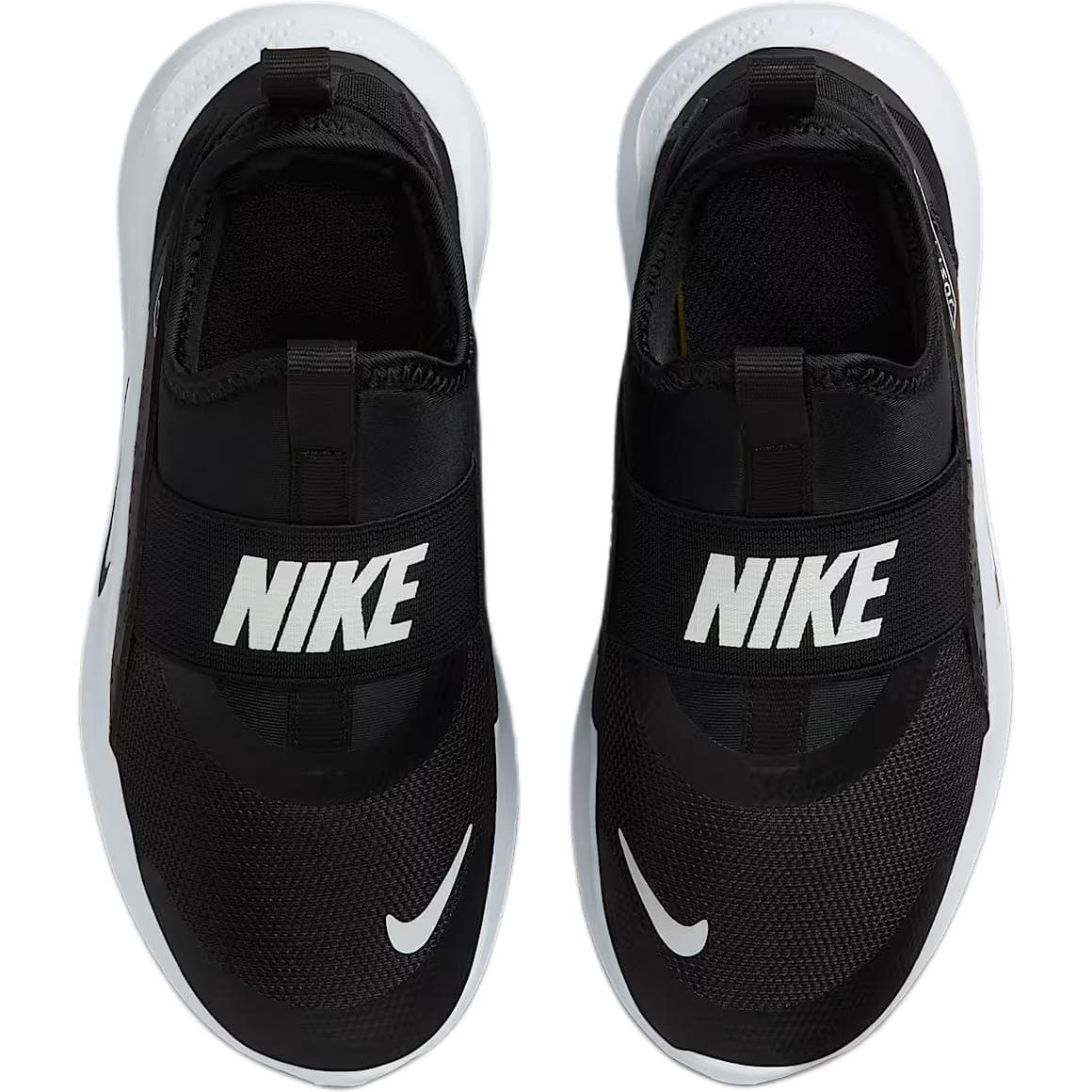Кроссовки NIKE Flex Runner 4 Устойчивые к истиранию Низкие Детские Беговые Кроссовки Черный Белый Детский - изображение 4