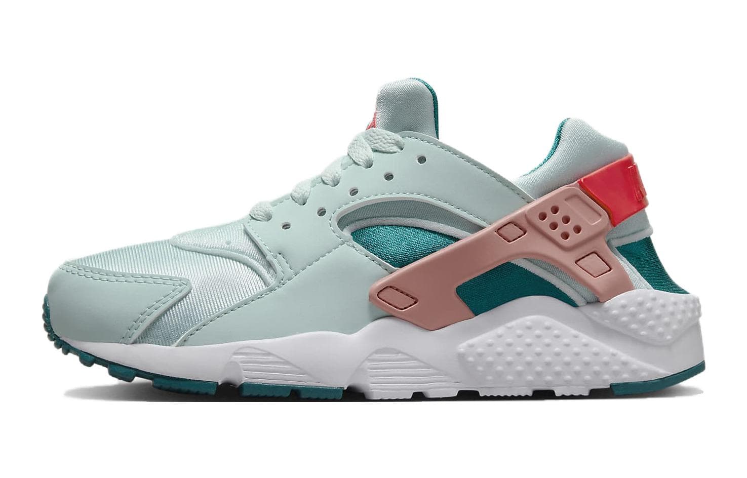 Кроссовки Nike Huarache Run Амортизация Низкий Топ Детские Беговые Кроссовки Зеленый Подростки - изображение 1