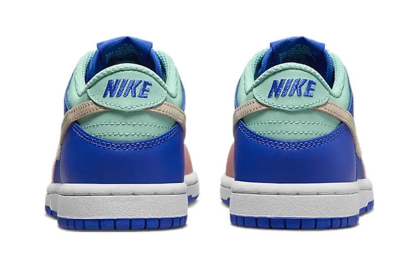 Кроссовки Nike Dunk Slip Resistant Abrasion Resistant Низкие Детские Скейтбординги Синие Розовые Для Детей Возраст 3-7 Лет - изображение 5