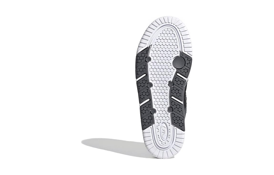 Кроссовки Adidas Originals Adi2000 J Удобные Устойчивые к истиранию Низкие Кроссовки для скейтбординга Серый Черный - изображение 6