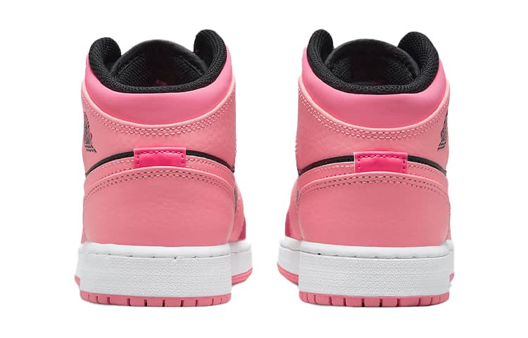 Кроссовки для баскетбола Jordan Air Jordan 1 Mid "Coral Chalk" GS - изображение 6