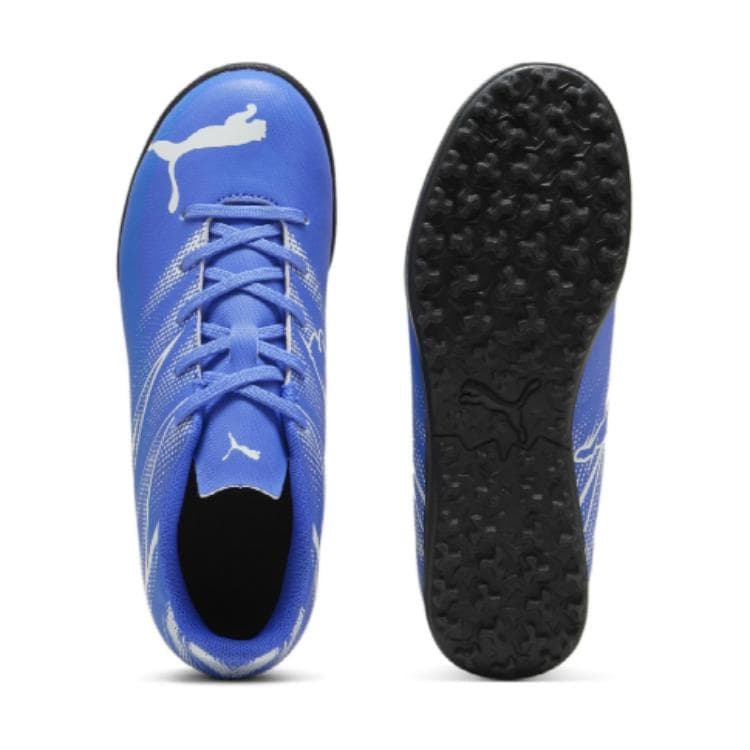 Бутсы PUMA Противоскользящие Устойчивые к истиранию Низкие Детские Футбольные Бутсы Синие Малыш - изображение 4