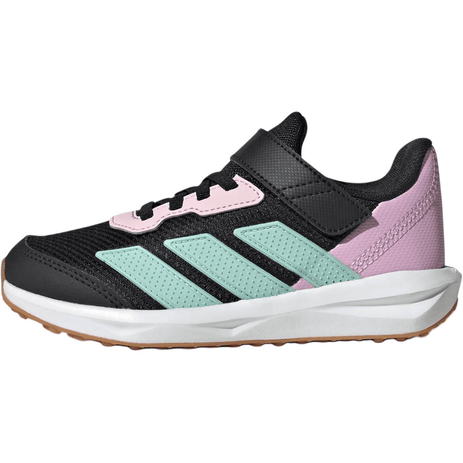 Кроссовки Adidas Faito Дышащие Низкие Кроссовки для Беговых Занятий для Детей Черные Малыш - изображение 1