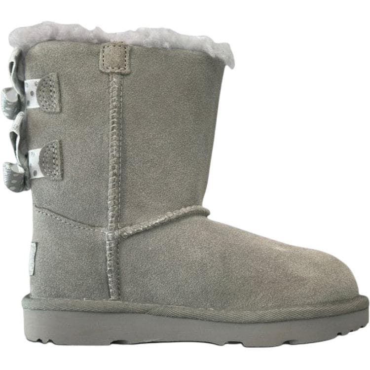 ugg Bailey Bow Сноубутсы Серый Детский - изображение 2
