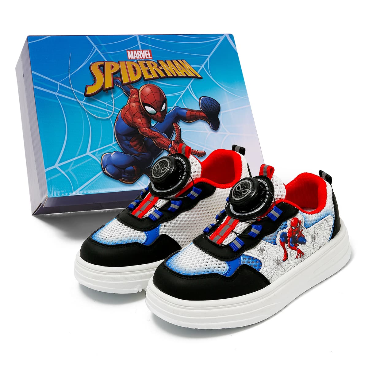 Кроссовки Disney Spider-Man Коллекция Противоскользящая Анти-КИК Амортизация Устойчивая к Износу Дышащая - изображение 2