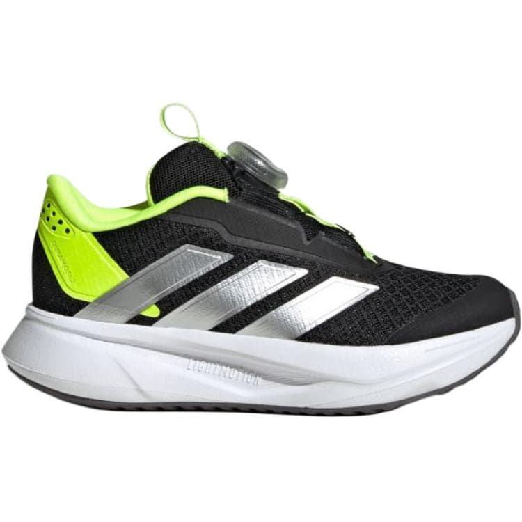 Кроссовки Adidas DURAMO SL 2,0 Противоскользящие Устойчивые к истиранию Низкие Кроссовки для бега Детские Черные Желтые Детские - изображение 2