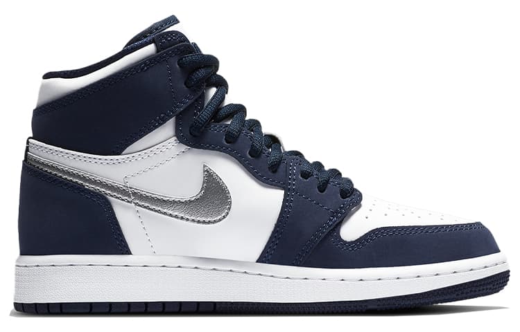 Кроссовки для баскетбола Jordan Air Jordan 1 High OG CO JP "Midnight Navy" GS - изображение 3