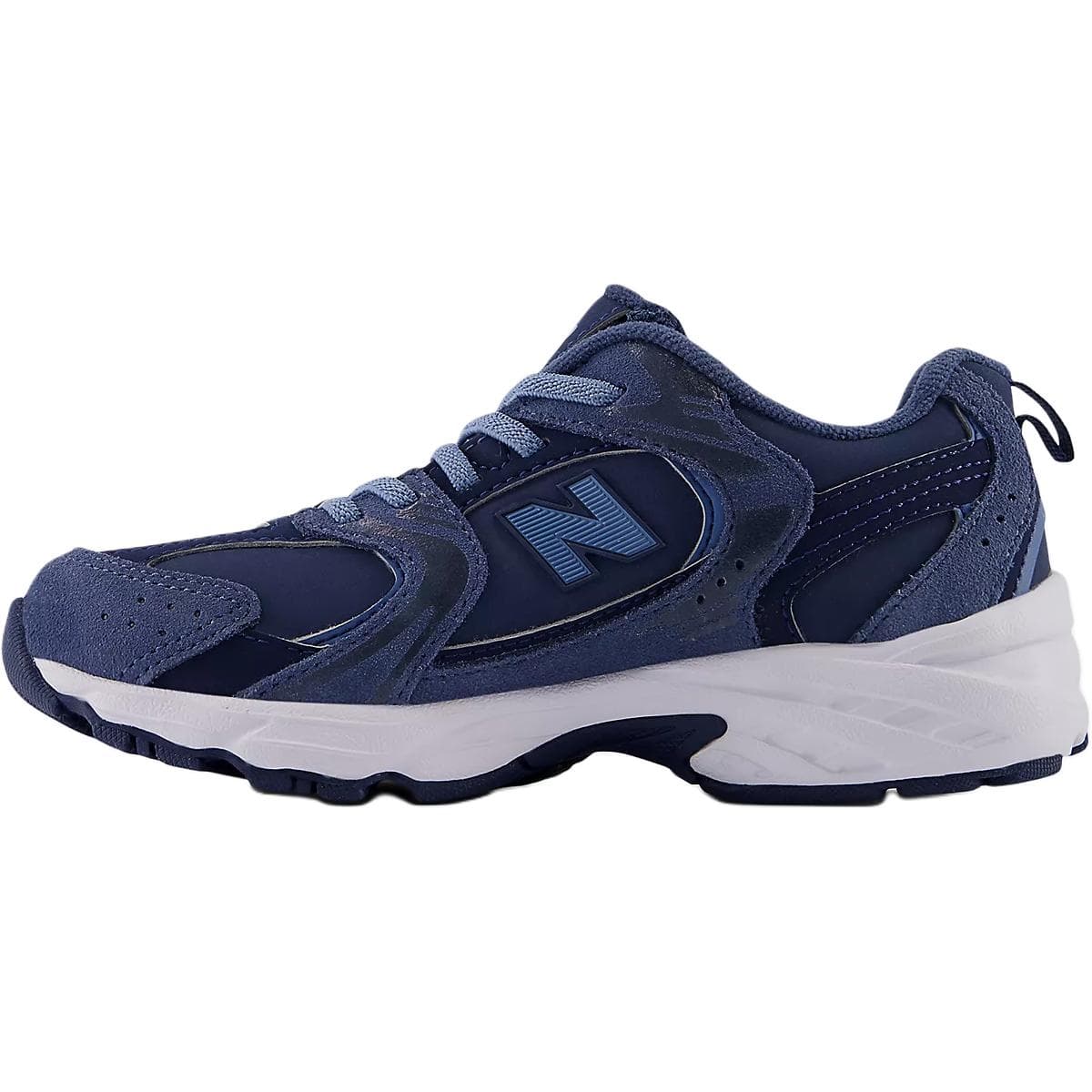 Кроссовки New Balance NB 530 Устойчивые к истиранию низкие детские беговые кроссовки Темно-синие для малышей - изображение 3
