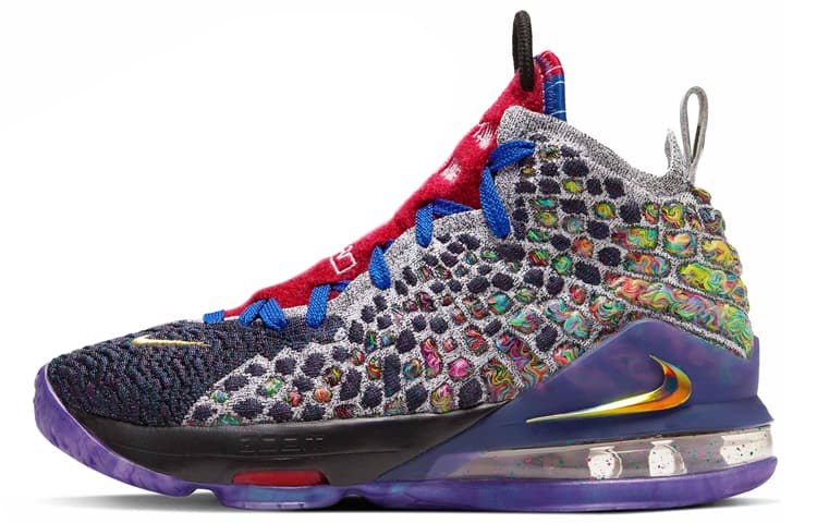Кроссовки для баскетбола Nike Lebron 17 "What The" 17 - изображение 2