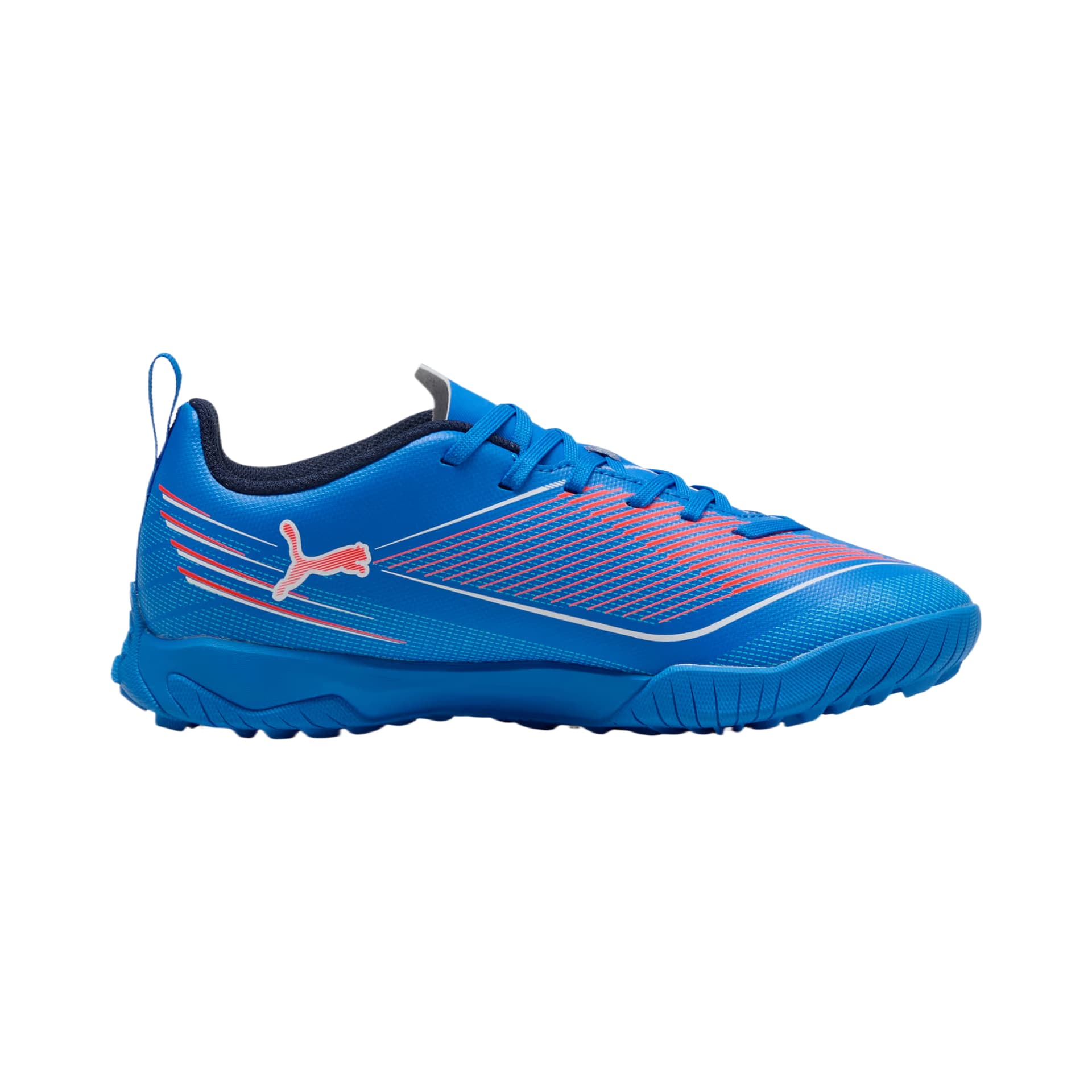 Бутсы PUMA ULTRA 6 Синтетическая кожа текстиль Низкие футбольные бутсы для детей синие детские - изображение 2