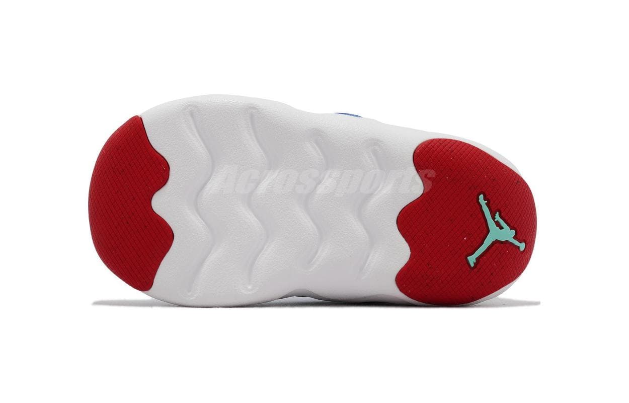 Кроссовки Jordan Air Jordan 23 Дышащая Низкая Обувь для Малышей Синяя Белая для Младенцев и Малышей - изображение 6
