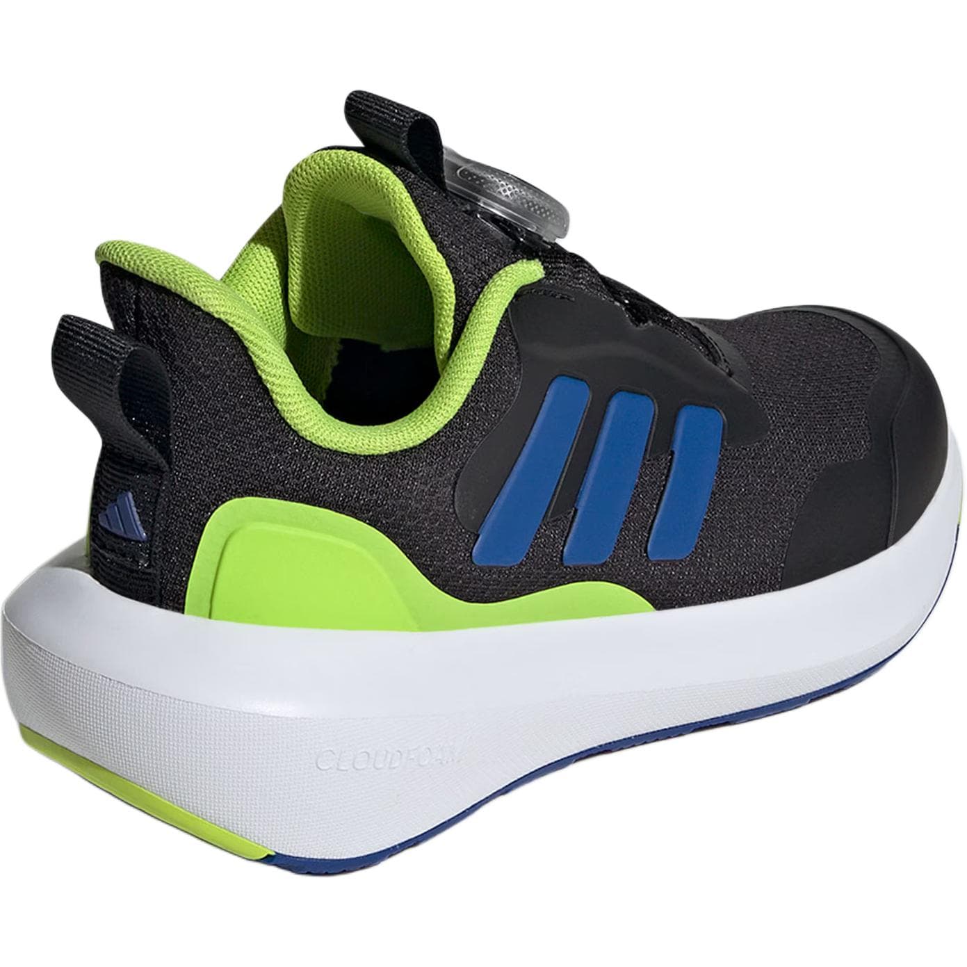 Кроссовки Adidas FORTARUN 3,0 Устойчивый к истиранию Отскок Низкие Детские Лайфстайл Кроссовки Черный Синий Зеленый Детский - изображение 3