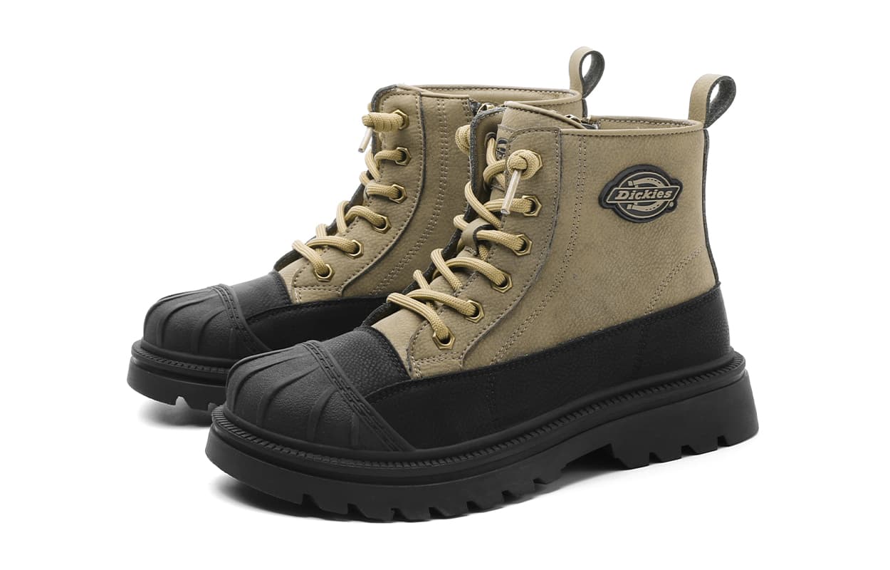Dickies Синтетическая кожа противоскользящие устойчивые к истиранию детские ботинки для малышей - изображение 5