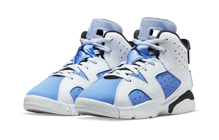 Кроссовки для баскетбола Jordan Air Jordan 6 Retro University Blue - изображение 4
