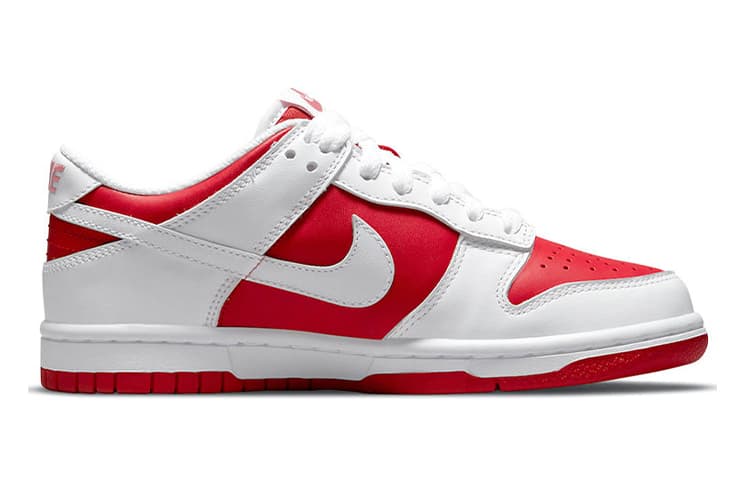 Кроссовки Nike Dunk Low University Red GS - изображение 6