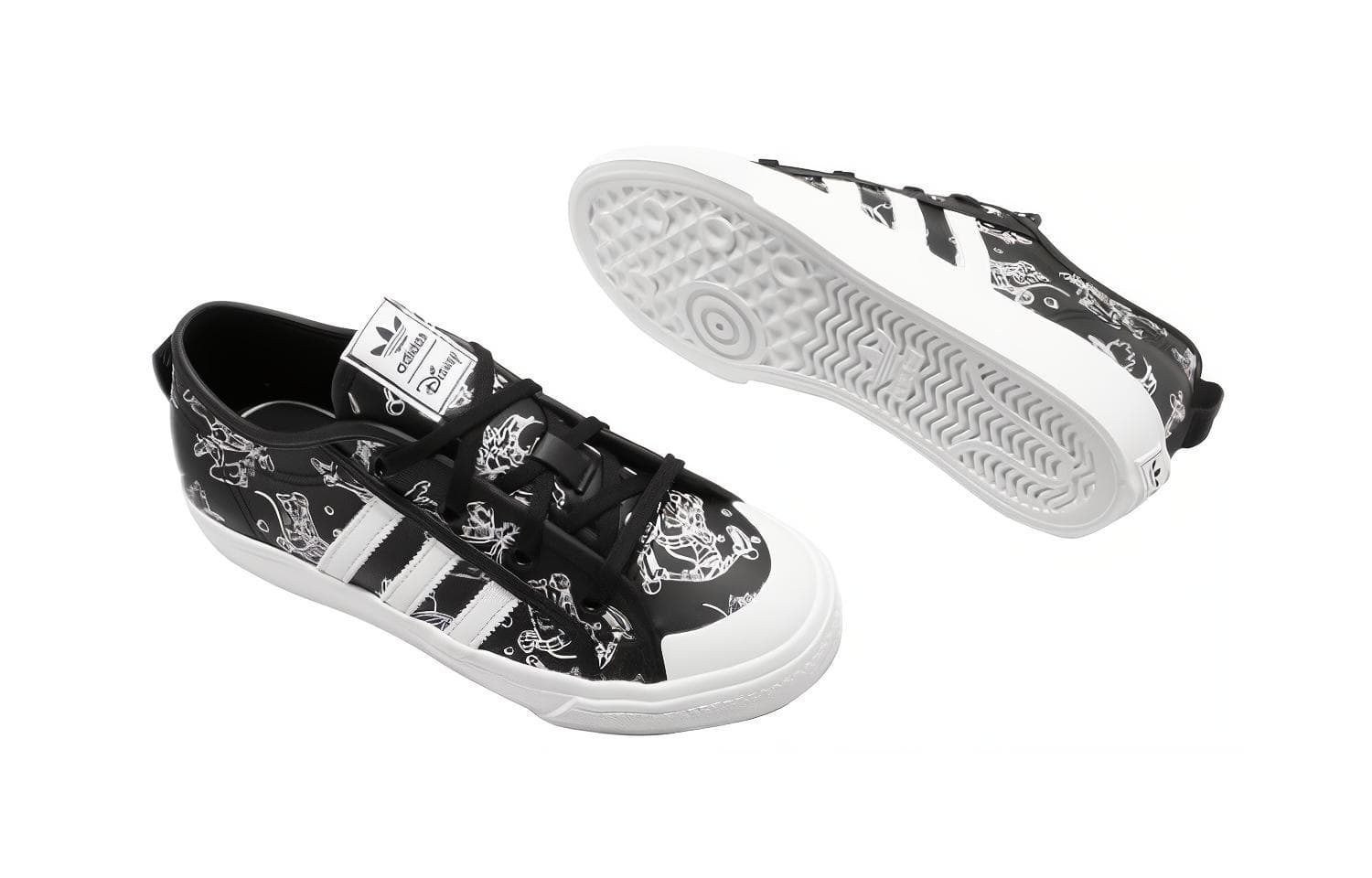 Кроссовки Disney x adidas originals NIZZA Sport Goofy - изображение 3
